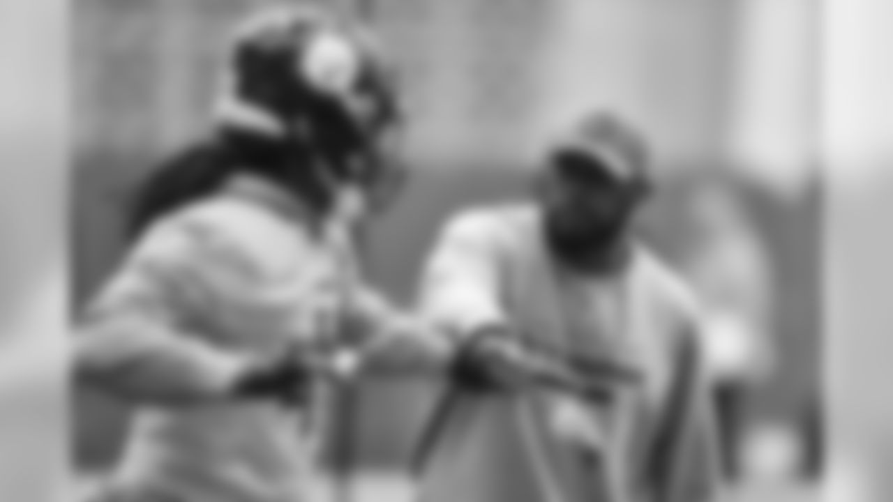 Bud Dupree and Head Coach Mike Tomlin