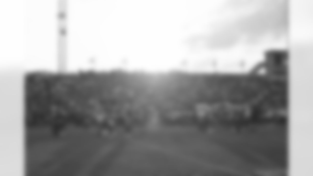 A general view at Latrobe Memorial Stadium during the 2023 Steelers Training Camp on Friday, Aug. 4, 2023 in Latrobe, PA. (Karl Roser / Pittsburgh Steelers)