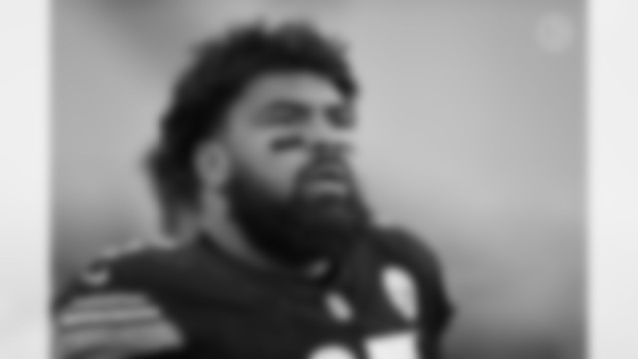 Pittsburgh Steelers defensive tackle Cameron Heyward (97) during a regular season game between the Pittsburgh Steelers and the Indianapolis Colts, Sunday, Dec. 27, 2020 in Pittsburgh, PA. (Karl Roser / Pittsburgh Steelers)