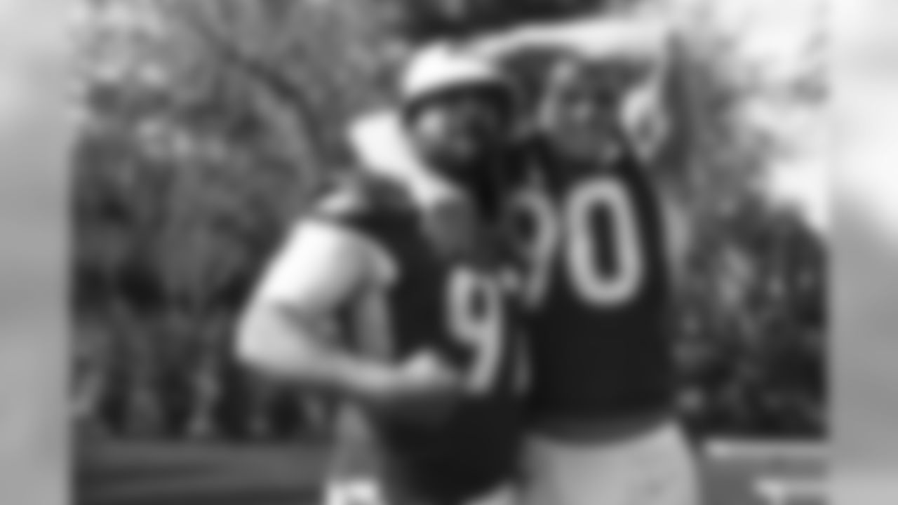 The AFC Pro Bowl team practices at the ESPN Wide World of Sports in Orlando, FL.