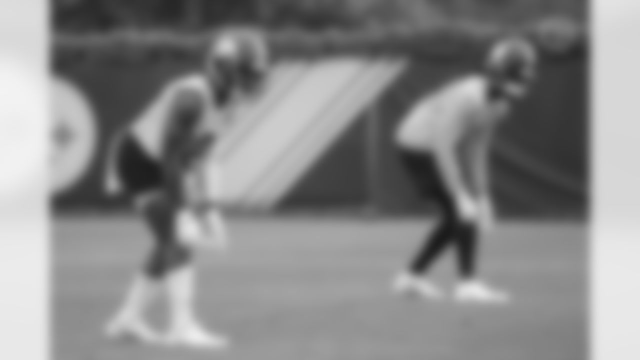 Pittsburgh Steelers safety Lamont Wade (24) participates in the Organized Team Activities (OTAs), Wednesday May 26, 2021 at the UPMC Rooney Sports Complex. (Caitlyn Epes / Pittsburgh Steelers)