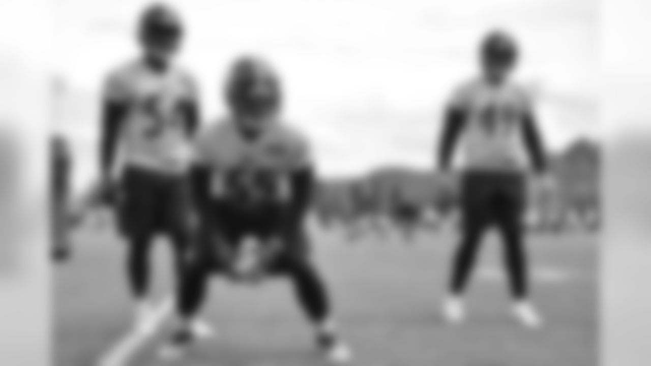 Ulysees Gilbert, Devin Bush and Robert Spillane