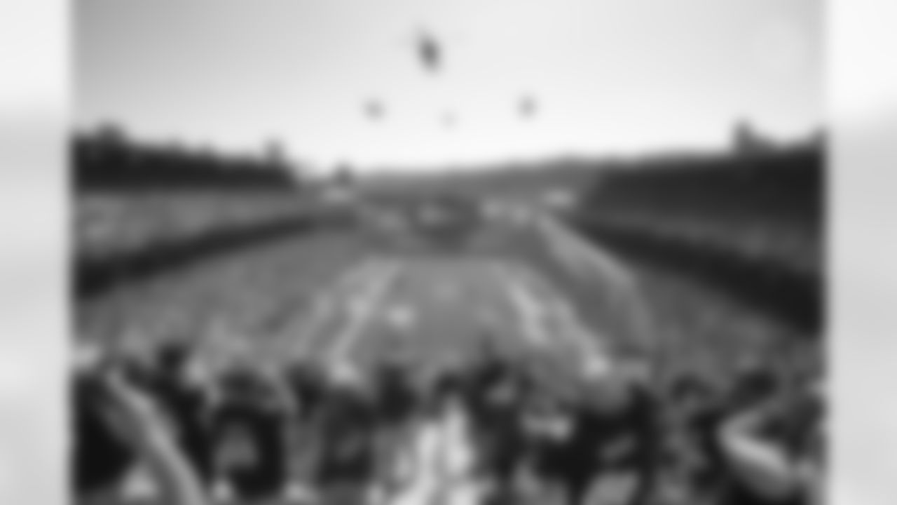 The flyover during a regular season game between the Pittsburgh Steelers and the Las Vegas Raiders, Sunday, Sept. 19, 2021 in Pittsburgh, PA. (Jared Wickerham / Pittsburgh Steelers)