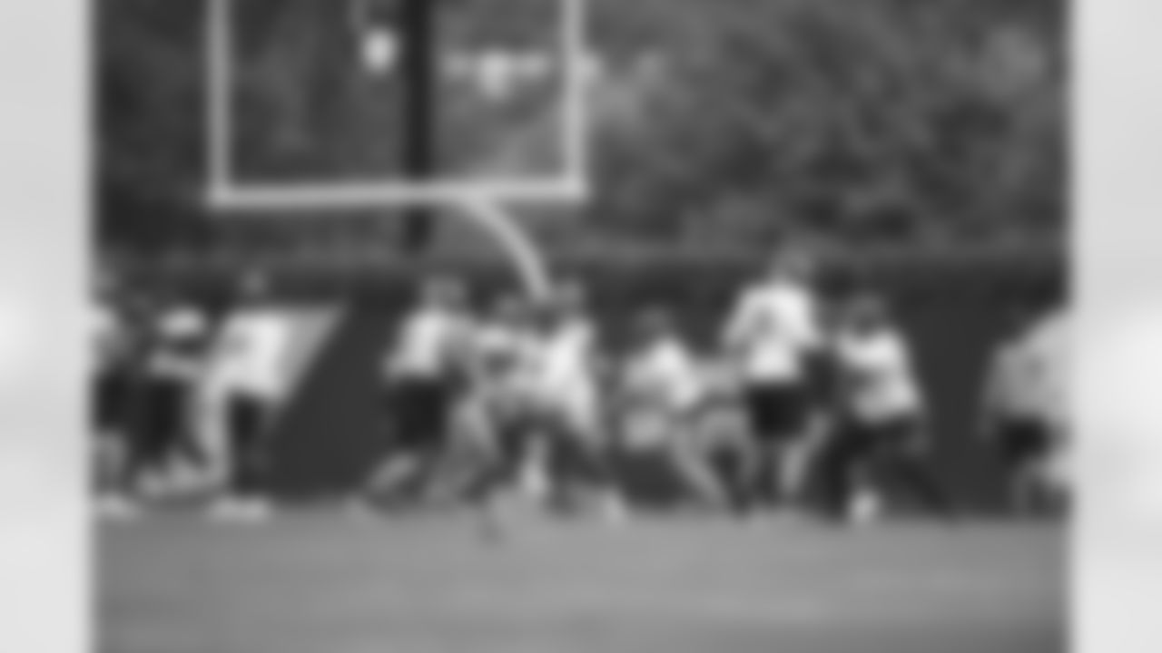 A general view during practice at the UPMC Rooney Sports Complex preparing for a Week 3 matchup against the Houston Texans, Thursday, Sept. 24, 2020 in Pittsburgh, PA. (Karl Roser / Pittsburgh Steelers)