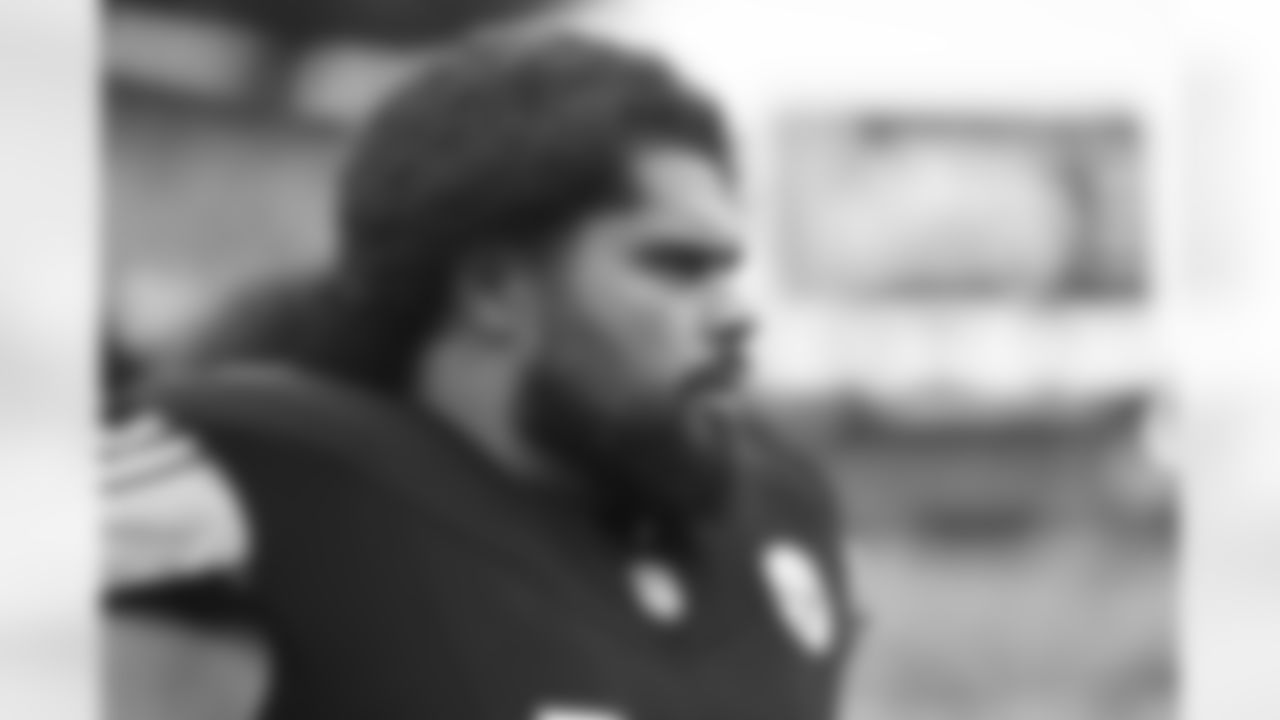 Pittsburgh Steelers guard Isaac Seumalo (73) during a regular season game between the Pittsburgh Steelers and the San Francisco 49ers, Sunday, Sept. 10, 2023 in Pittsburgh, PA. (Karl Roser / Pittsburgh Steelers)
