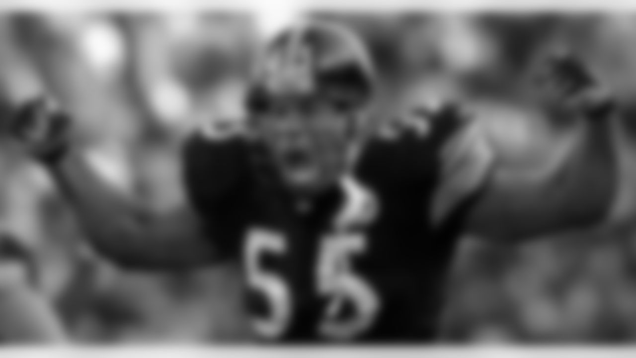 1999 JOEY PORTER: A big part of the emotional makeup of the team that won Super Bowl XL, Porter finished his Steelers career with 60 sacks, 11 interceptions, and eight fumble recoveries. He had three sacks in the playoff run to Super Bowl XL, six total in the postseason. Porter was voted to three Pro Bowls and was named first-team All-Pro once. One Super Bowl ring.