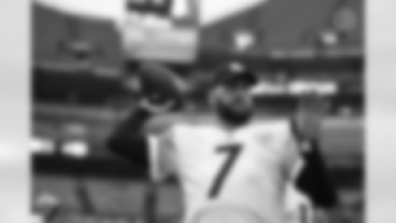 Pittsburgh Steelers quarterback Ben Roethlisberger (7) during a regular season game between the Pittsburgh Steelers and the Baltimore Ravens, Sunday, Nov. 1, 2020 in Baltimore, MD. (Karl Roser / Pittsburgh Steelers)