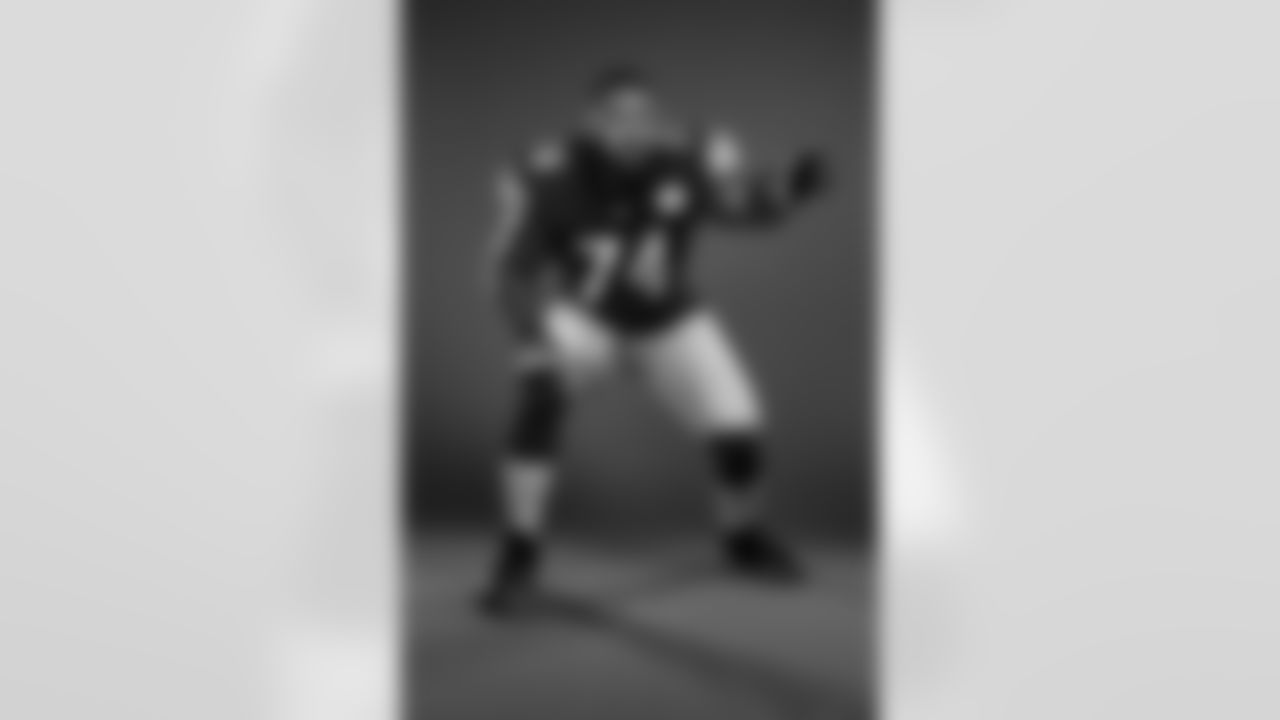 Pittsburgh Steelers offensive tackle Chaz Green (74) poses for a photo during the Pittsburgh Steelers 2022 media day, on Friday, July 29, 2022 in Latrobe, PA. (Jared Wickerham / Pittsburgh Steelers)
