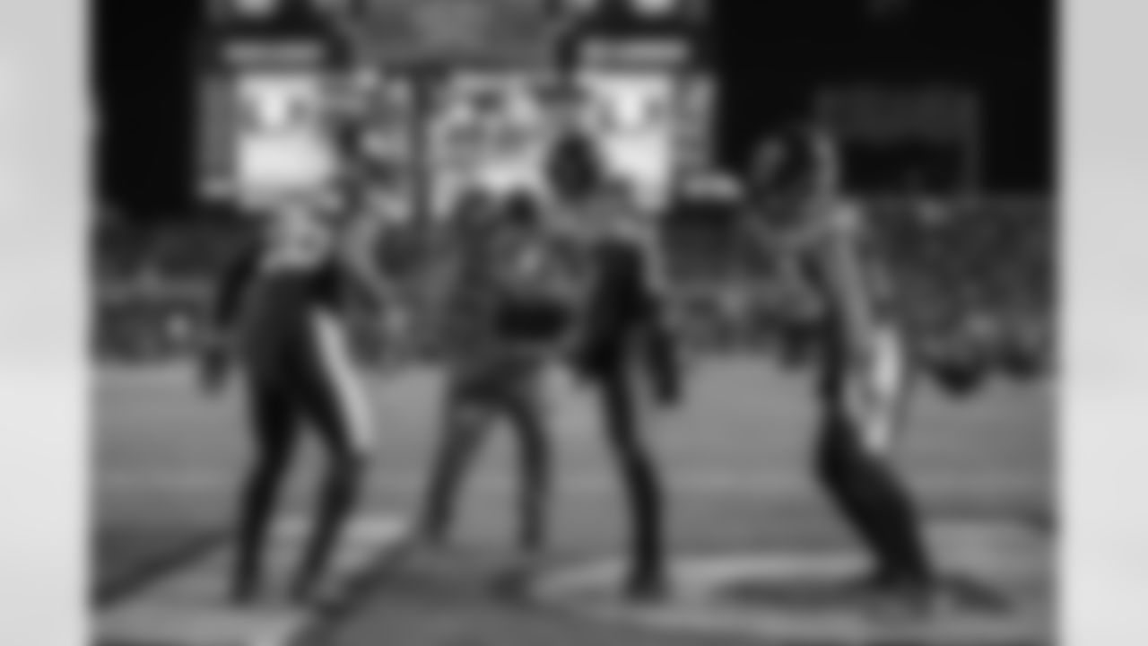 Le'Veon Bell, Antonio Brown, and JuJu Smith-Schuster