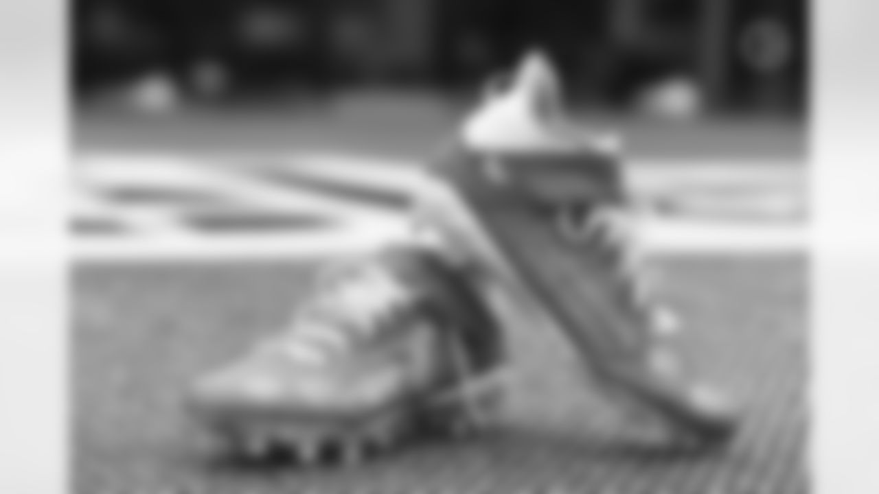 My Cause My Cleats for Pittsburgh Steelers defensive lineman Chris Wormley (95) during a regular season game between the Pittsburgh Steelers and the Baltimore Ravens, Sunday, Dec. 11, 2022 in Pittsburgh, PA. (Abigail Dean / Pittsburgh Steelers)