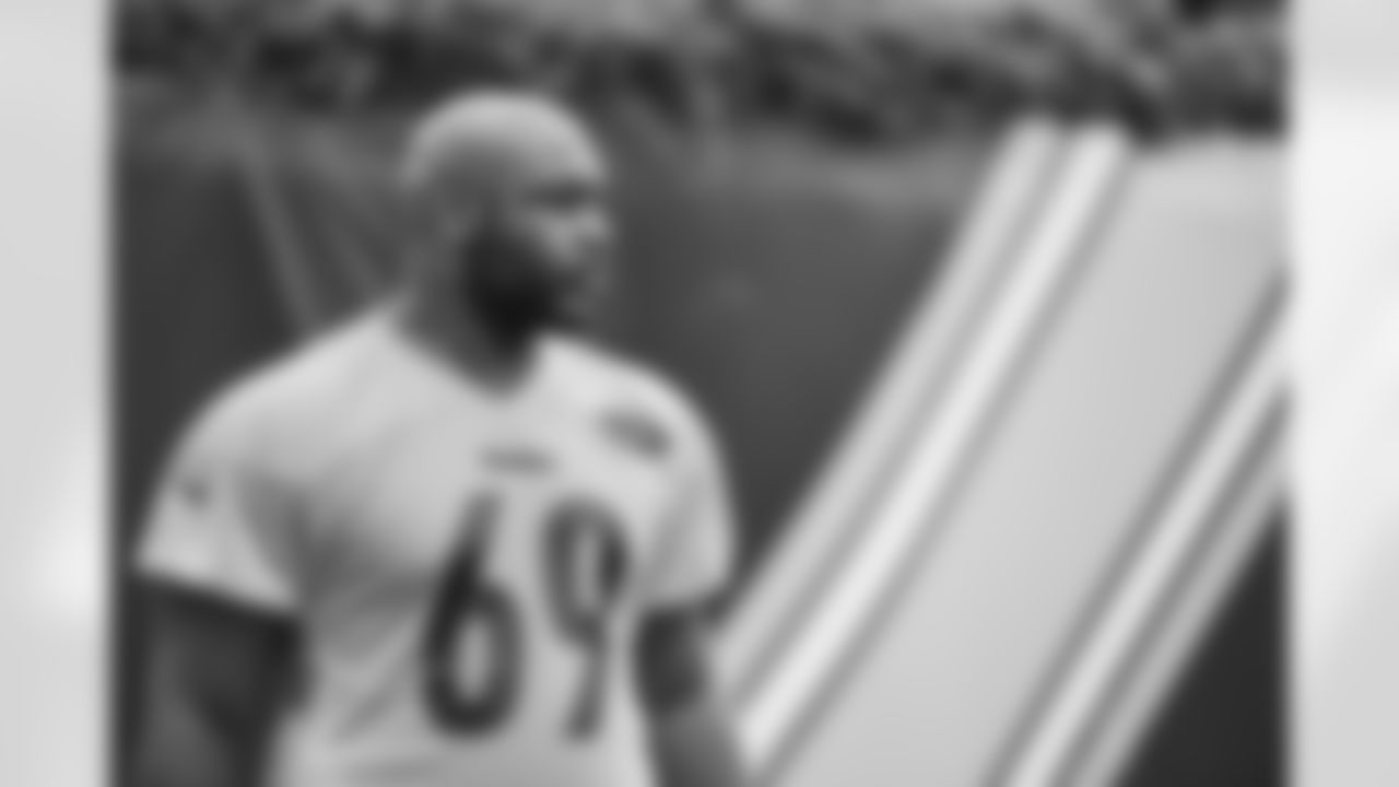 The Pittsburgh Steelers rookies practice at the UPMC Rooney Sports Complex.