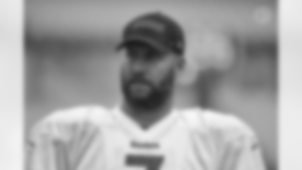 Pittsburgh Steelers quarterback Ben Roethlisberger (7) trains at Heinz Field during the Steelers 2020 Training Camp, Wednesday, Sept. 2, 2020 in Pittsburgh, PA. (Karl Roser / Pittsburgh Steelers)