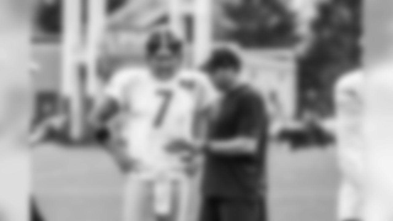 Quarterback Ben Roethlisberger and Offensive Coordinator Todd Haley.