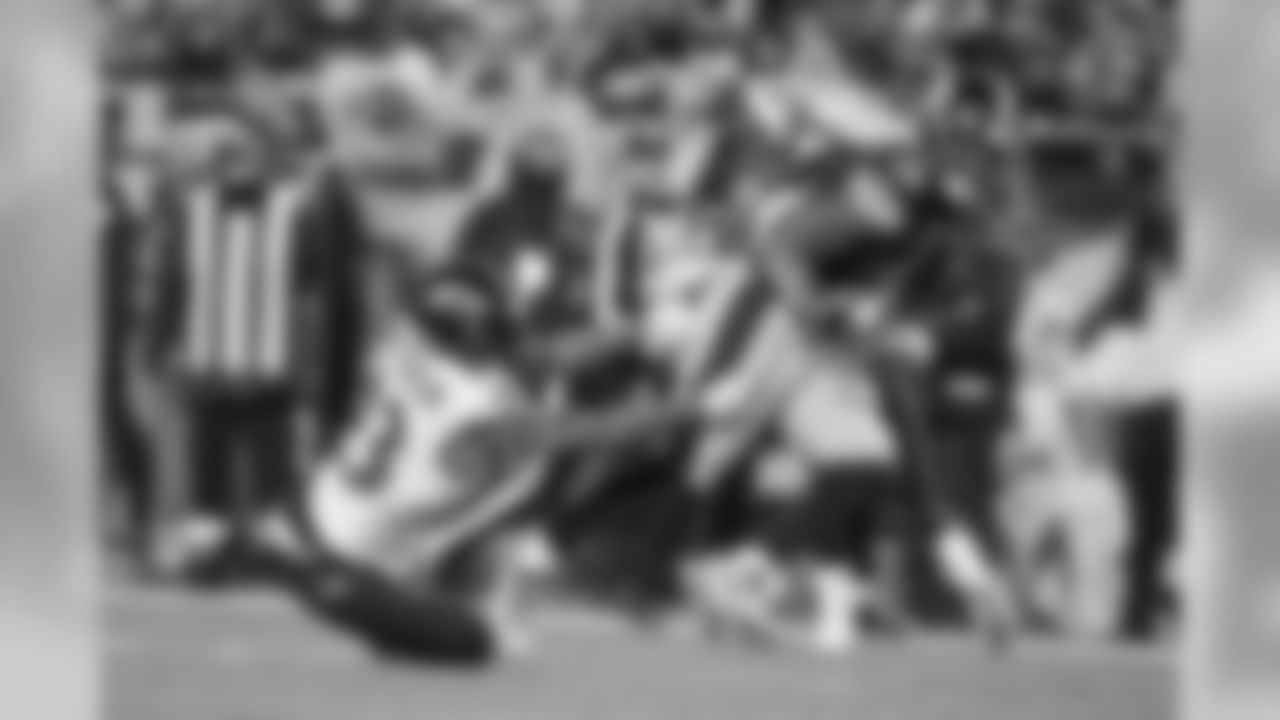 A 2017 Regular Season game between the Pittsburgh Steelers and the Baltimore Ravens on Sunday December 10, 2017. The Steelers defeated the Ravens 39-38.