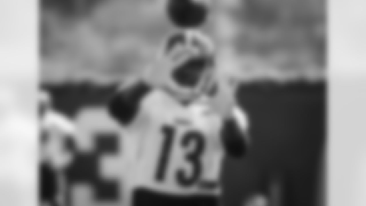 The Pittsburgh Steelers rookies practice at the UPMC Rooney Sports Complex.