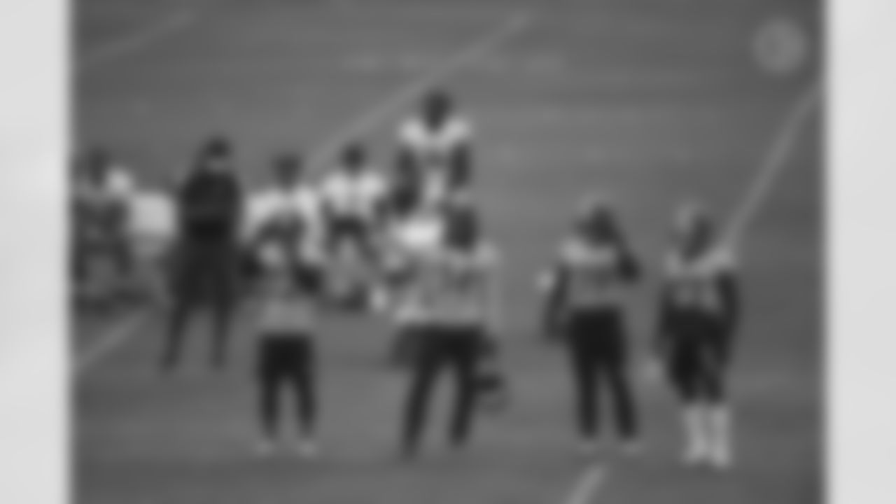 The Pittsburgh Steelers practice at the UPMC Rooney Sports Complex preparing for a Week 3 matchup against the Houston Texans, Thursday, Sept. 24, 2020 in Pittsburgh, PA. (Caitlyn Epes / Pittsburgh Steelers)
