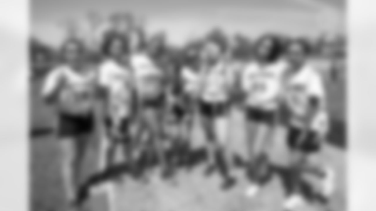 Week 5 of the Steelers' Girls High School Flag Football season, Sunday, May 14, 2023 at Gateway High School. (Arron Anastasia / Pittsburgh Steelers)