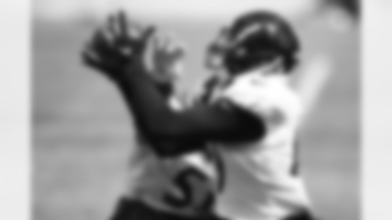 Pittsburgh Steelers tight end Marcus Baugh (89) trains at Heinz Field during the 2021 Steelers Camp, Tuesday, Aug. 3, 2021 in Pittsburgh, PA. (Caitlyn Epes / Pittsburgh Steelers)