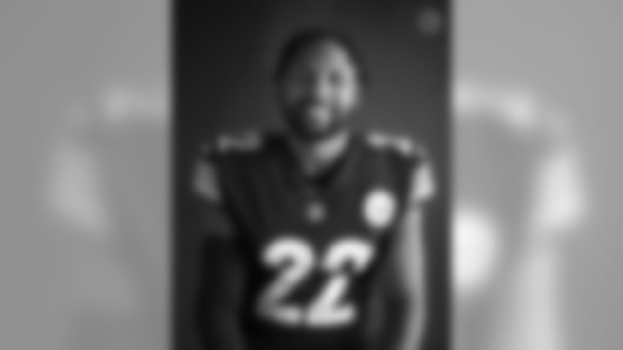 Pittsburgh Steelers cornerback Steven Nelson (22) poses for a photo during the Steelers 2020 media day, Thursday, Aug. 6, 2020 in Pittsburgh, PA. (Karl Roser / Pittsburgh Steelers)