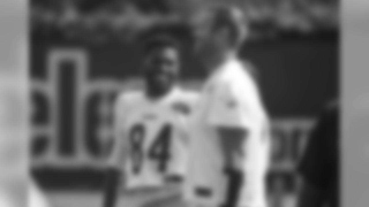 Antonio Brown and Ben Roethlisberger