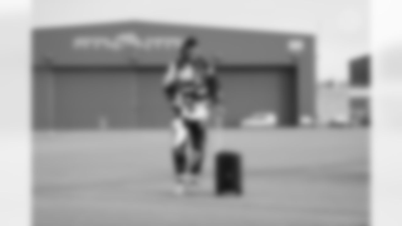 Pittsburgh Steelers wide receiver Chase Claypool (11) travels to Los Angeles for the Week 11 matchup against the Los Angeles Chargers, Saturday, Nov. 20, 2021. (Karl Roser / Pittsburgh Steelers)