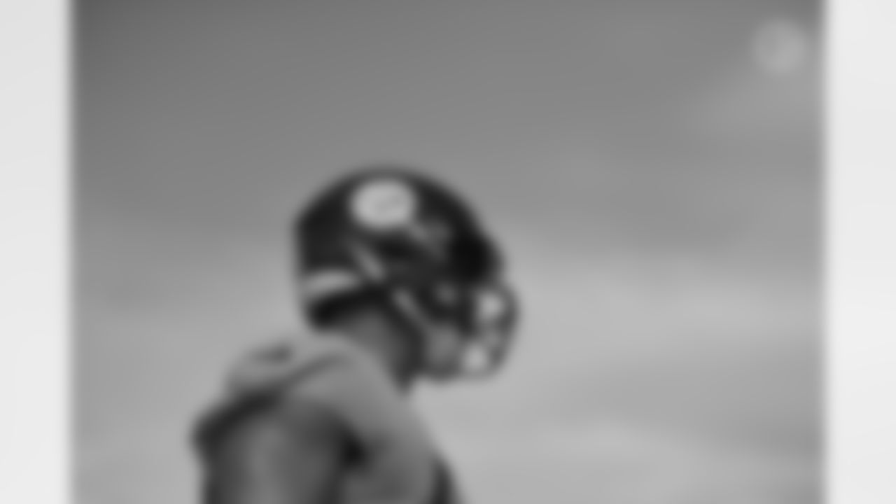 Pittsburgh Steelers linebacker Alex Highsmith (56) practices at the UPMC Rooney Sports Complex preparing for a Week 1 matchup against the New York Giants, Saturday, Sept. 12, 2020 in Pittsburgh, PA. (Karl Roser / Pittsburgh Steelers)