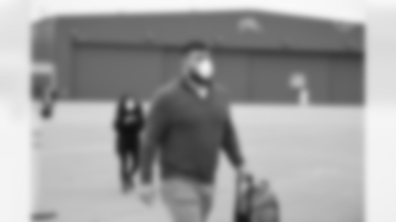 Pittsburgh Steelers offensive tackle Matt Feiler (71) travels to Buffalo for the Week 14 matchup against the Buffalo Bills, Sunday, Dec. 13, 2020. (Karl Roser / Pittsburgh Steelers)
