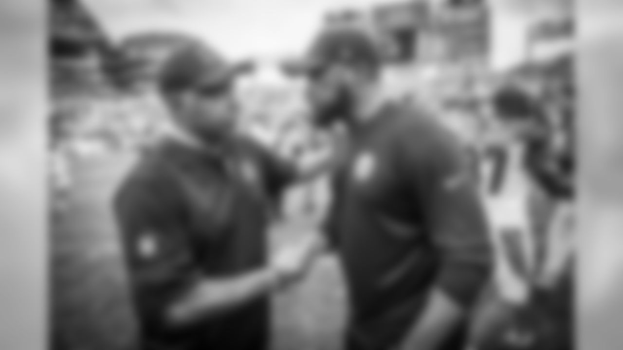 Coach Marvin Lewis and Coach Mike Tomlin
