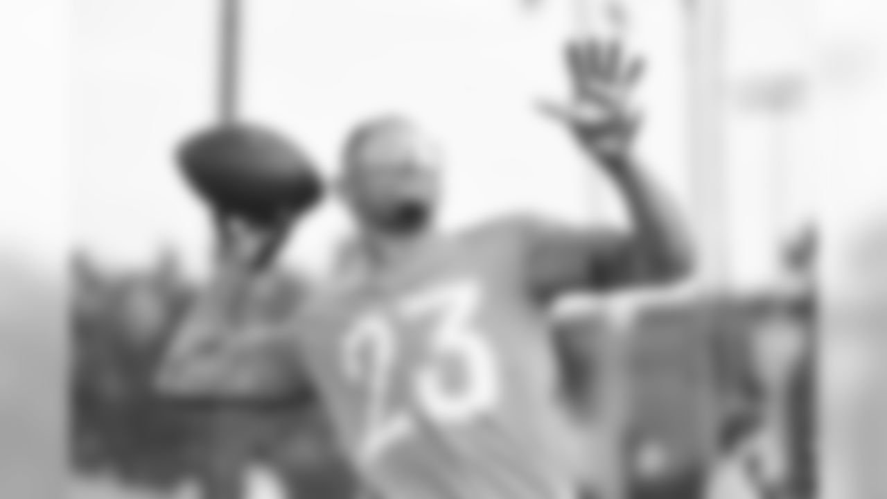 The AFC Pro Bowl team practices at the ESPN Wide World of Sports in Orlando, FL.