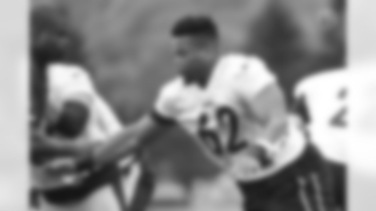 Pittsburgh Steelers offensive tackle Brandon Walton (62) participates in the Organized Team Activities (OTAs), Wednesday June 9, 2021 at the UPMC Rooney Sports Complex. (Caitlyn Epes / Pittsburgh Steelers)