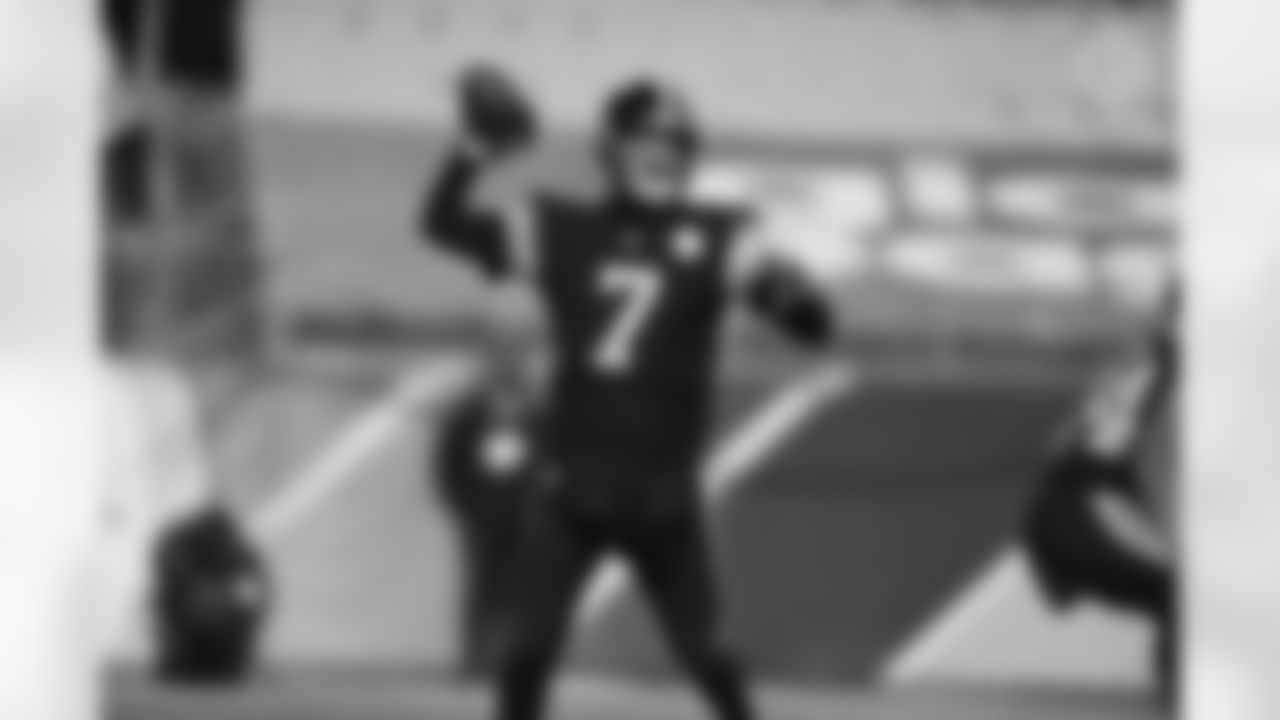 Pittsburgh Steelers quarterback Ben Roethlisberger (7) during a regular season game between the Pittsburgh Steelers and the Baltimore Ravens, Wednesday, Dec. 2, 2020 in Pittsburgh, PA. (Karl Roser / Pittsburgh Steelers)