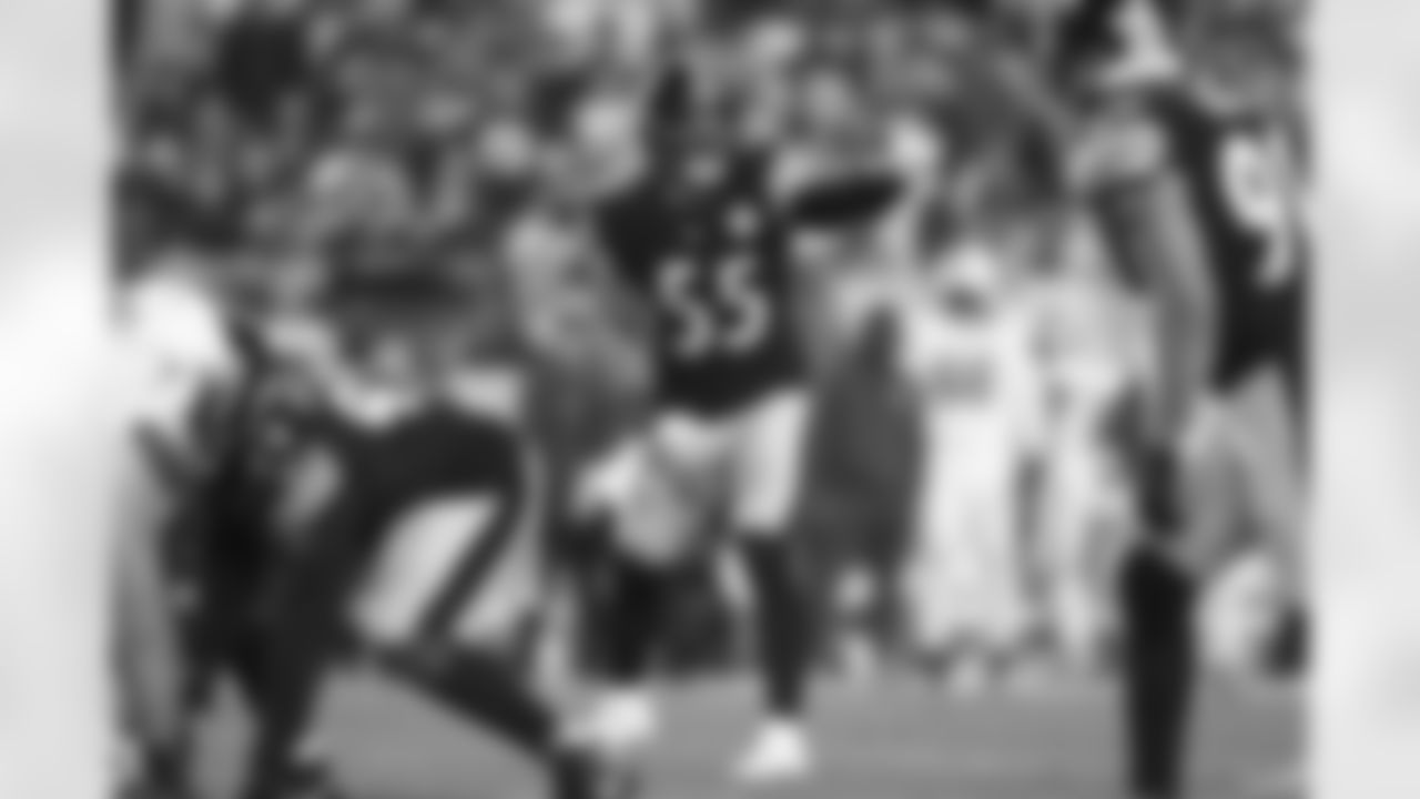 \ps55]during a regular season game between the Pittsburgh Steelers and the Cleveland Browns, Monday, Sept. 18, 2023 in Pittsburgh, PA. (Karl Roser / Pittsburgh Steelers)