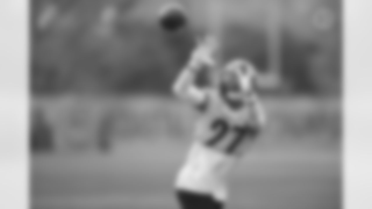 Pittsburgh Steelers safety Marcus Allen (27) practices at the UPMC Rooney Sports Complex preparing for a Week 1 matchup against the New York Giants, Saturday, Sept. 12, 2020 in Pittsburgh, PA. (Karl Roser / Pittsburgh Steelers)