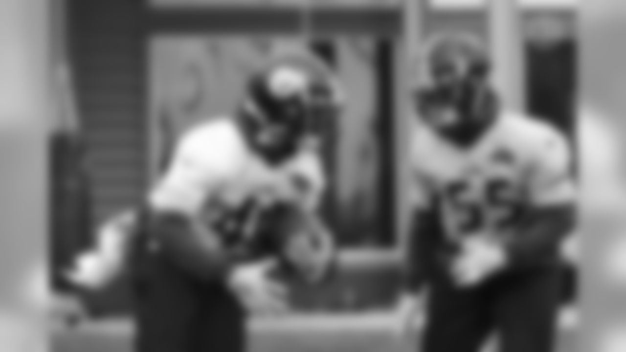 Tony Brooks-James and Devin Bush