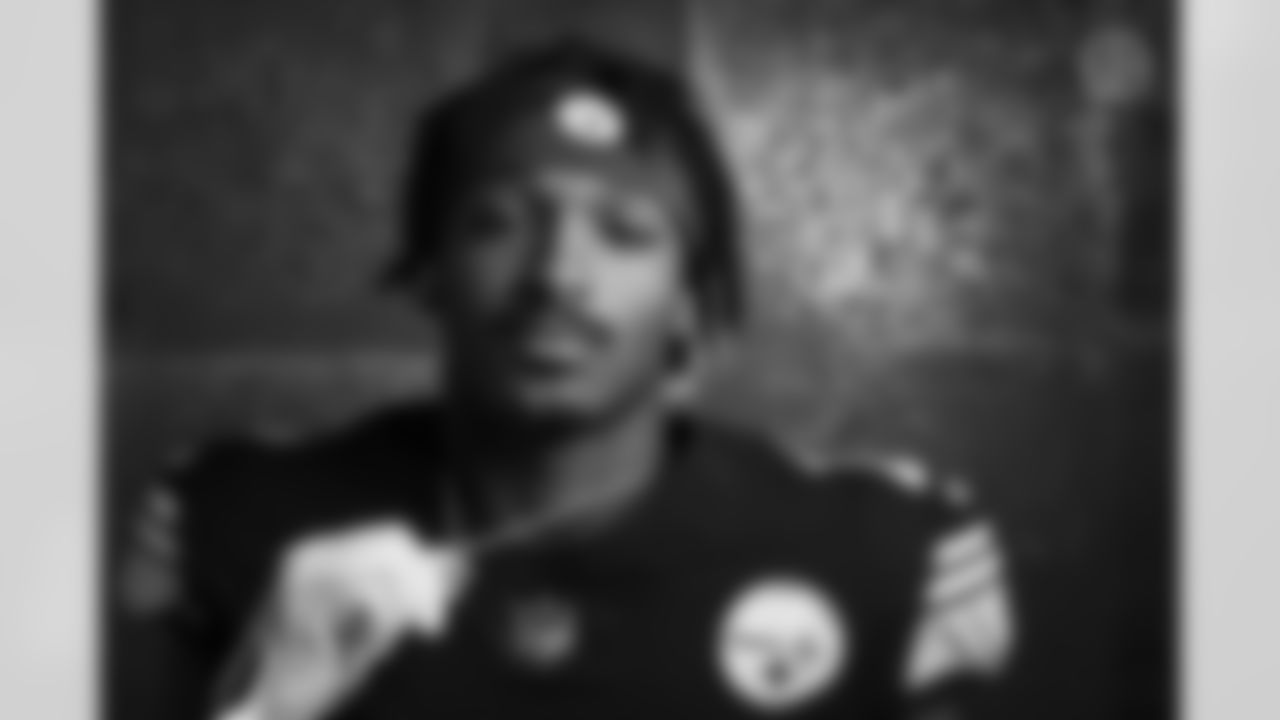 Pittsburgh Steelers cornerback Shakur Brown (29) poses for a photo during the Steelers 2021 media day, Friday, July 23, 2021 in Pittsburgh, PA. (Caitlyn Epes / Pittsburgh Steelers)