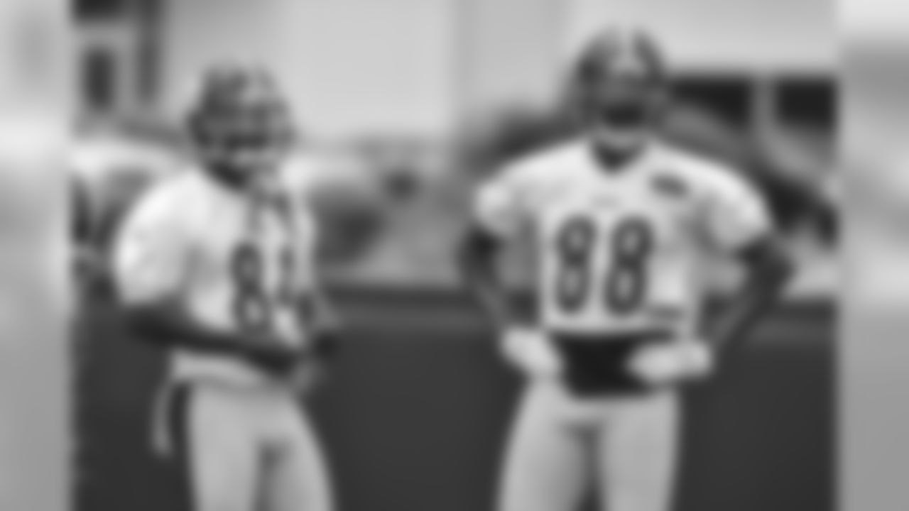 Antonio Brown and Darrius Heyward-Bey