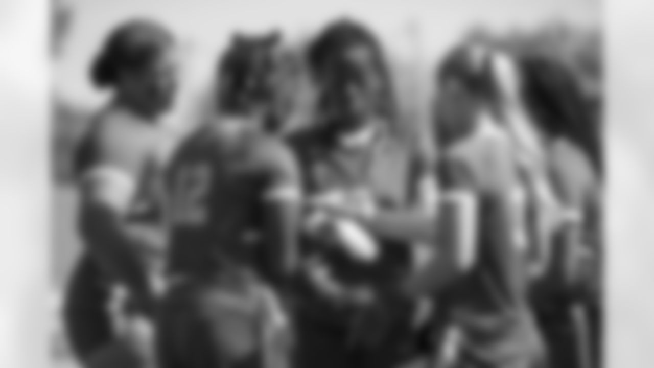 Week 5 of the Steelers' Girls High School Flag Football season, Sunday, May 14, 2023 at Gateway High School. (Arron Anastasia / Pittsburgh Steelers)
