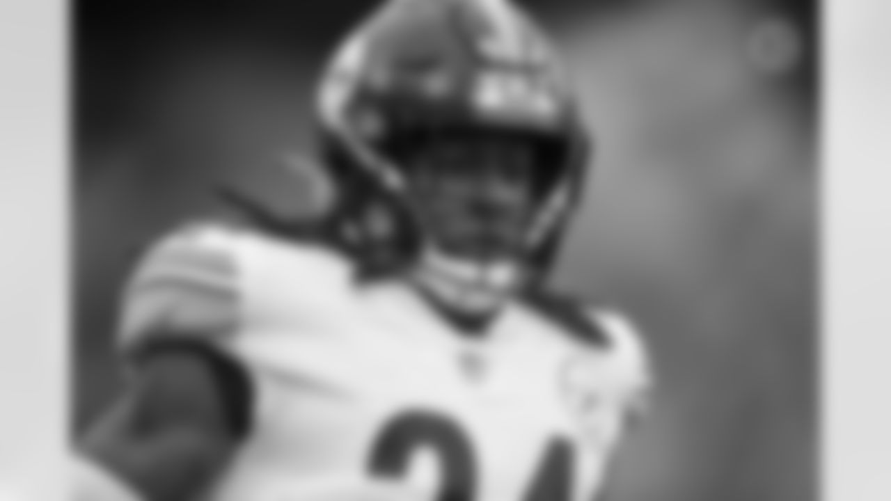 Pittsburgh Steelers safety Terrell Edmunds (34) during a regular season game between the Pittsburgh Steelers and the Baltimore Ravens, Sunday, Nov. 1, 2020 in Baltimore, MD. The Steelers defeated the Ravens 28-24. (Karl Roser / Pittsburgh Steelers)