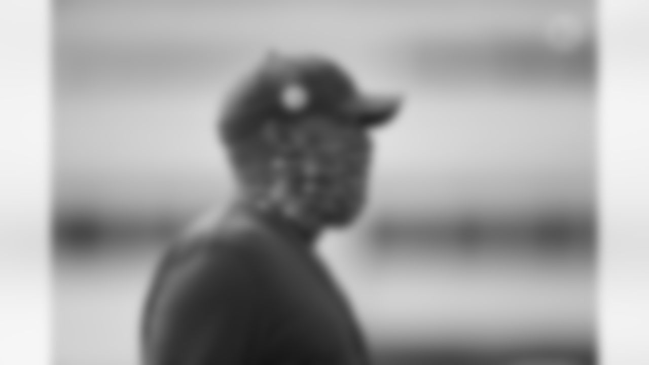 Pittsburgh Steelers Head Coach Mike Tomlin during practice at the UPMC Rooney Sports Complex preparing for a Week 5 matchup against the Philadelphia Eagles, Wednesday, Oct. 7, 2020 in Pittsburgh, PA. (Karl Roser / Pittsburgh Steelers)