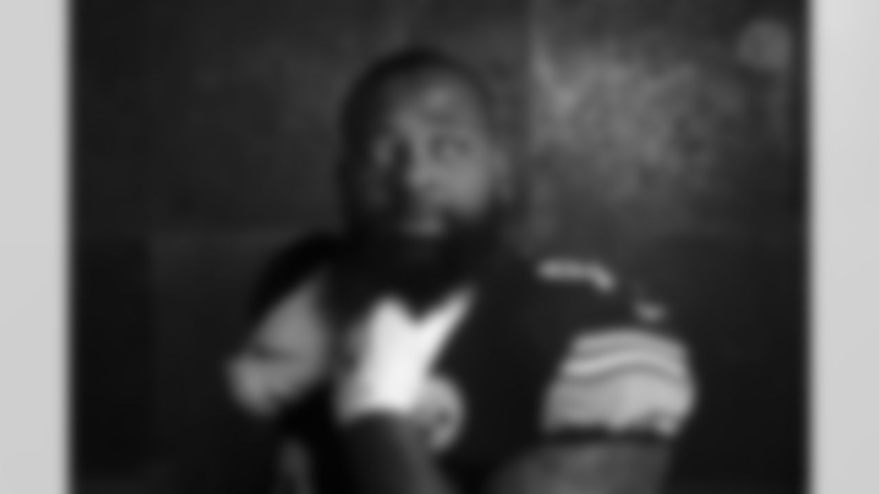 Pittsburgh Steelers defensive end Isaiah Buggs (96) poses for a photo during the Steelers 2021 media day, Friday, July 23, 2021 in Pittsburgh, PA. (Caitlyn Epes / Pittsburgh Steelers)