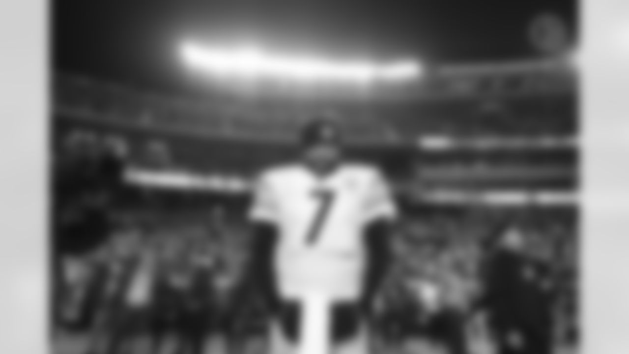 Pittsburgh Steelers quarterback Ben Roethlisberger (7) during a postseason Wild Card Round game between the Pittsburgh Steelers and the Kansas City Chiefs, Sunday, Jan. 16, 2022 in Kansas City, MO. (Caitlyn Epes / Pittsburgh Steelers)