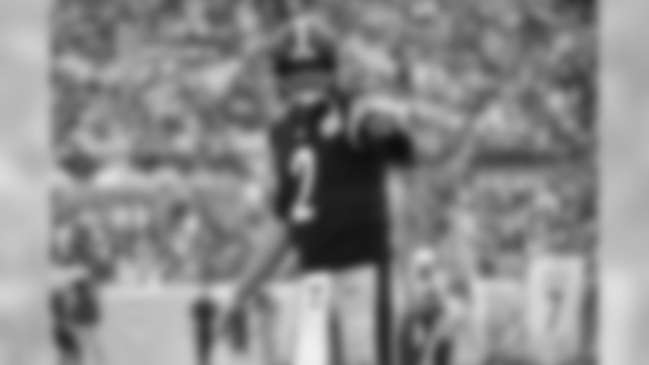 A 2019 regular season game between the Pittsburgh Steelers and the Baltimore Ravens on Sunday, October 6, 2019.