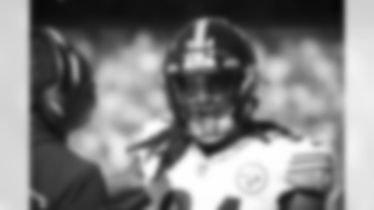 Pittsburgh Steelers safety Terrell Edmunds (34) during a regular season game between the Pittsburgh Steelers and the Cleveland Browns, Sunday, Oct. 31, 2021 in Cleveland, OH. The Steelers beat the Browns 15-10. (Taylor Ollason / Pittsburgh Steelers)
