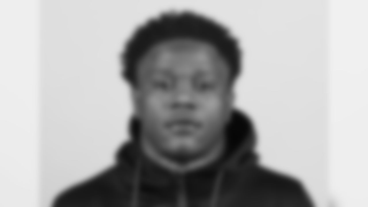 Maryland safety Antoine Brooks Jr. poses for a headshot during the 2020 NFL Scouting Combine, Thursday, Feb. 27, 2020 in Indianapolis. (Ben Liebenberg via AP)