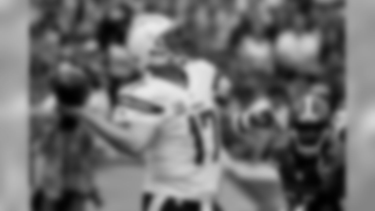 QB Philip Rivers leads the Chargers offense completing 99 of 140 passes (70.7.1%) for 1,248 yards, 8 touchdowns, 4 interceptions and has a quarterback rating of 105.3.
