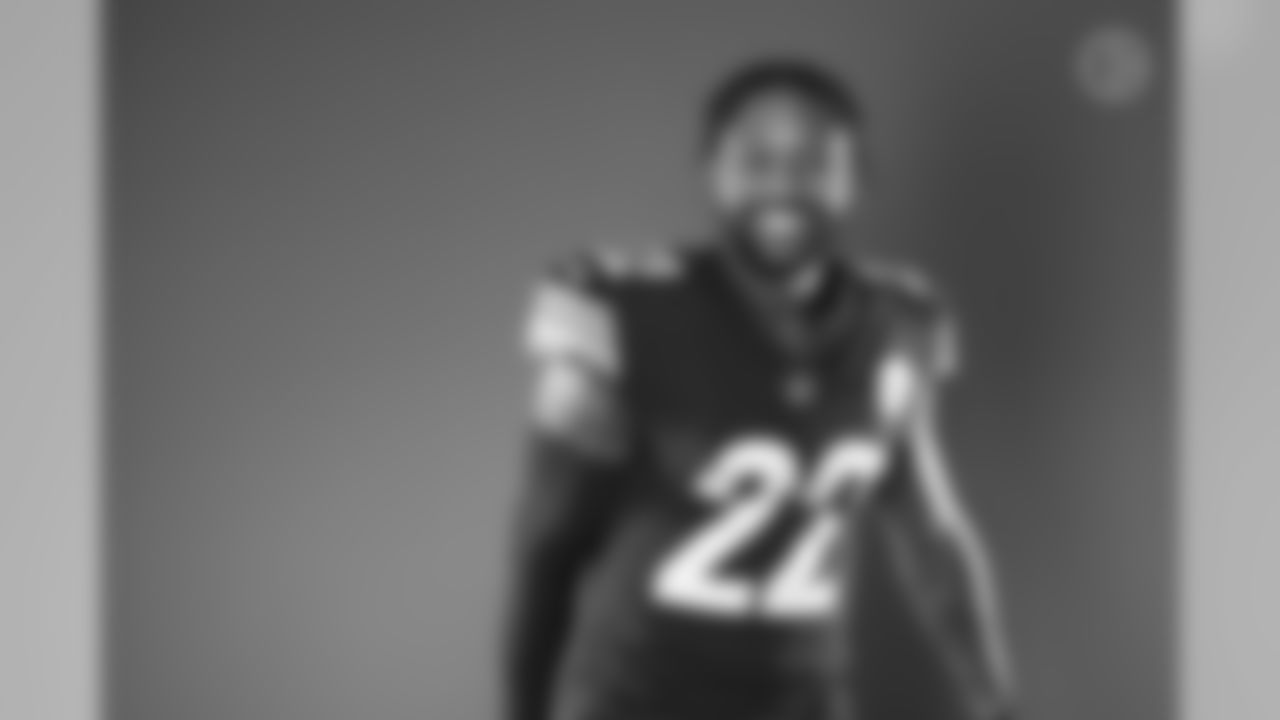 Pittsburgh Steelers cornerback Steven Nelson (22) poses for a photo during the Steelers 2020 media day, Thursday, Aug. 6, 2020 in Pittsburgh, PA. (Karl Roser / Pittsburgh Steelers)
