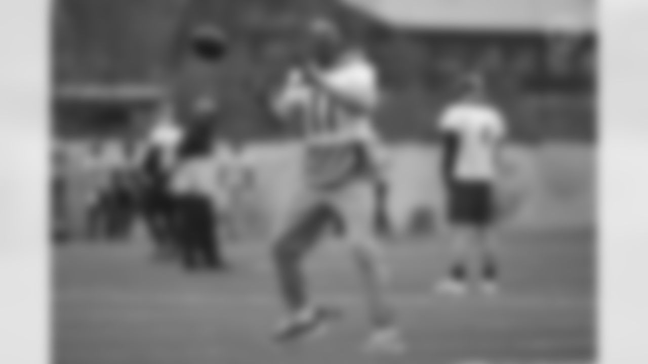 Pittsburgh Steelers wide receiver Chase Claypool (11) practices at the UPMC Rooney Sports Complex preparing for a Week 13 matchup against the Washington Football Team, Friday, Dec. 4, 2020 in Pittsburgh, PA. (Caitlyn Epes / Pittsburgh Steelers)