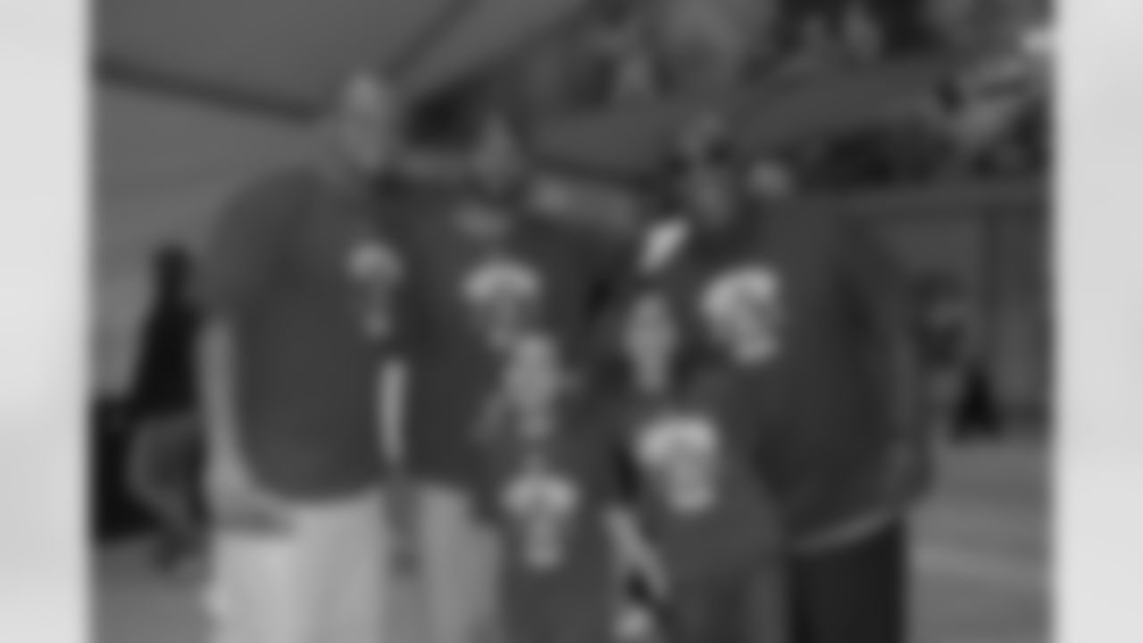 James Farrior, Larry Foote, Casey Hampton, Elijah Smith and Team Elijah member