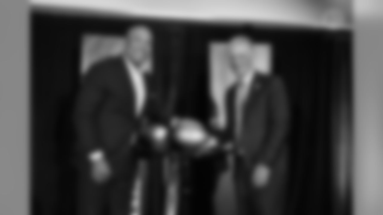 Steelers legends Larry Brown, Bill Cowher, Elbie Nickel and Hines Ward were inducted into the Steelers Hall of Honor on Sunday, September 29, 2019.