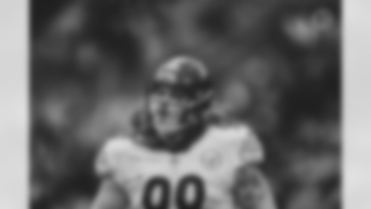 Pittsburgh Steelers defensive end Henry Mondeaux (99) during a regular season game between the Pittsburgh Steelers and the Baltimore Ravens, Sunday, Nov. 1, 2020 in Baltimore, MD. The Steelers defeated the Ravens 28-24. (Karl Roser / Pittsburgh Steelers)